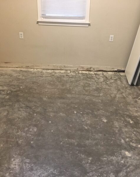 Flood restoration of rental property