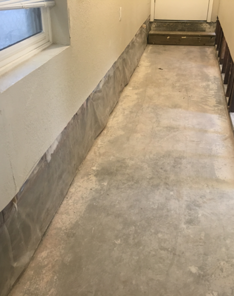 Flood restoration of rental property