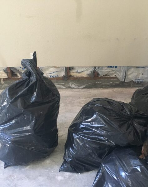 Flood restoration of rental property