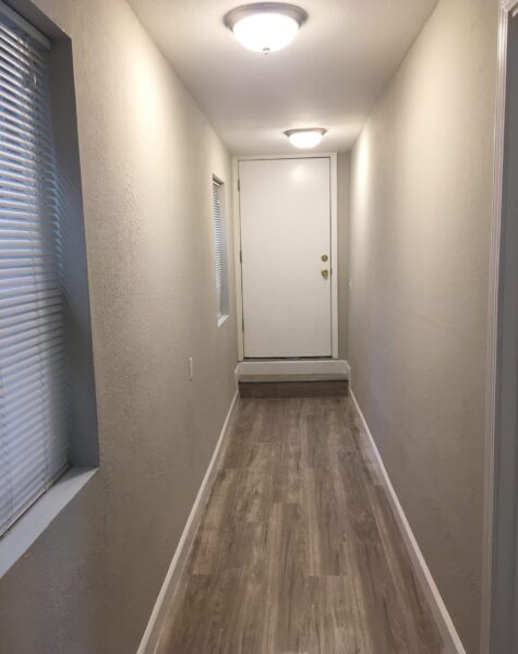 Flood restoration of rental property