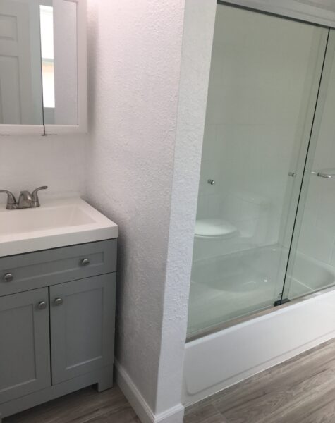 Flood restoration of rental property